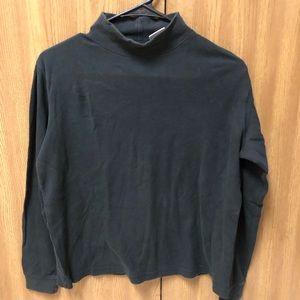 Cabin Creek Black Turtleneck